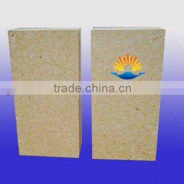 Low creep high alumina brick for steel ladle linings