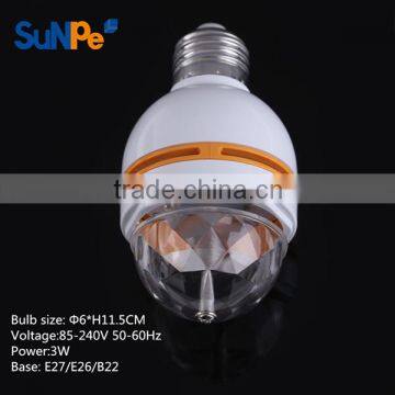 E22, E26, E27 Wedding Holiday Decoration LED Party Disco Bulb Light photo-2