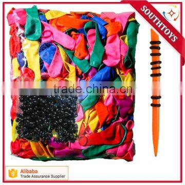 Water Balloons Refill Kit for Used your old Straws - New Version Rubber Bands - Refill Bunch of Balloons in a Flash