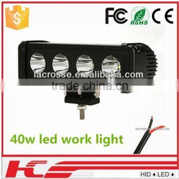 40w led work light flood beam pencil beam working lamp