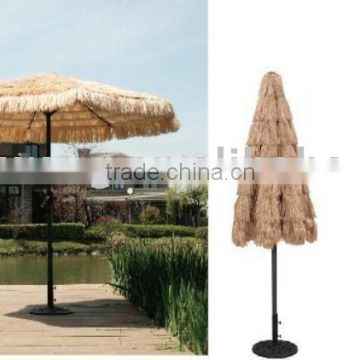 200cm salable fashion straw outdoor umbrella