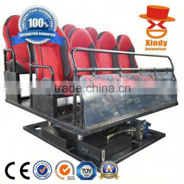 True attractive removable truck mobile Diesel Tourist Train and 5d theater equipment