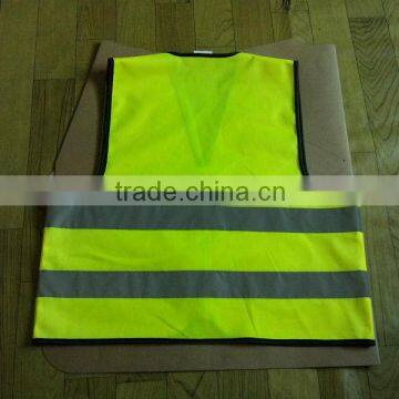 Yellow Hi Vis High Viz Visibility Vest Waistcoat Jacket Safety EN471 Work Size photo-2
