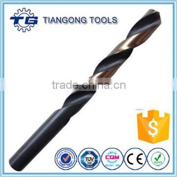 TG high speed steel M2 6542 black and bronze ground drill bit