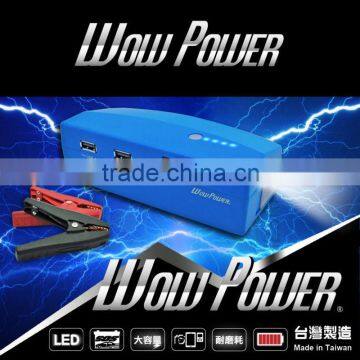 Wow Power 3700mmA*3 Mini Portable Car Battery Jump Starter