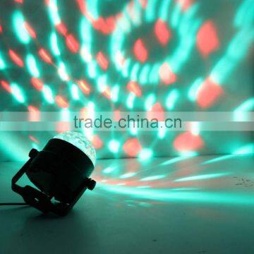 Mini RGB LED Crystal Magic Ball Stage Effect Lighting Lamp Bulb Party Disco Club DJ Light Show quick shipping