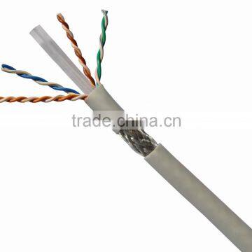 SFTP 4*2* 0.57BC & CCA CAT6 cable pass test 305M Almg braiding cable