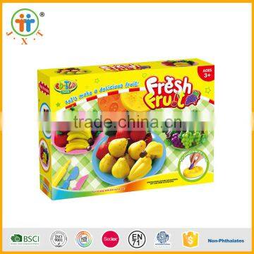 3D Fresh Fruit Intelligent Children Clay Playdough Toys Educational Magic Plasticine Toys photo-1