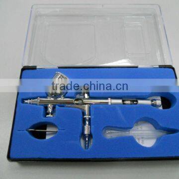 new 0.2mm or 0.3mm dual action makeup airbrush gun PR-203