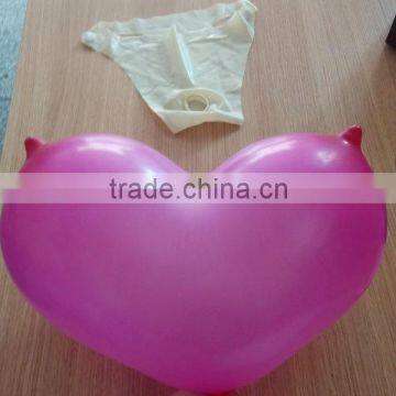 soft sex latex toy woman latex breast sex balloon