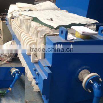 Frame and plate filter press for sludge dewatering with CE certificate