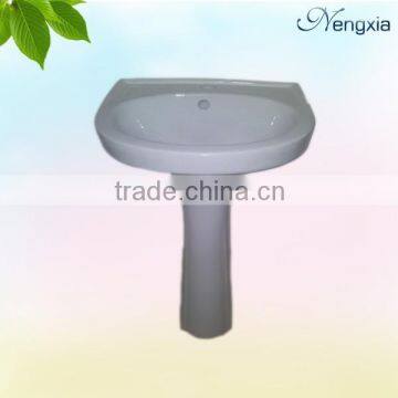 16 inch chaozhou pedestal lavatory with new design