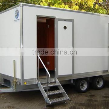 Log loader with trailer,trailer toilet, Portable Toilet, Movable trailer Toilet