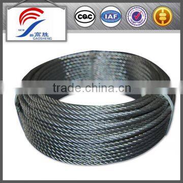 6x19 Steel Wire Rope For Lifting Machine made in china