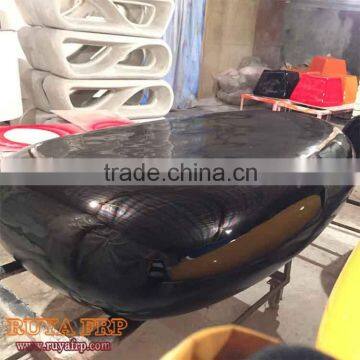 1.9M Fiberglass Stylish Stone Chair City Plaza Shopping Waiting Stool