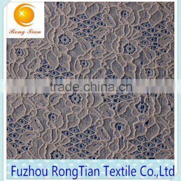 High-grade White Spandex Lace Fabric for Clothing Fabric photo-2