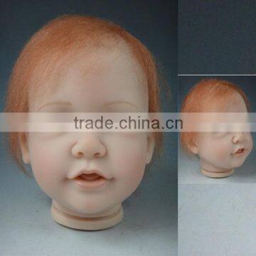 Wholesale real baby dolls Lifelike baby doll head real doll head