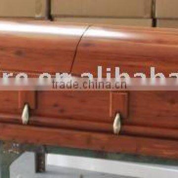 wooden casket