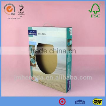 High-end Colorful Plastic Laminated Cardboard Box With Personalized Structure