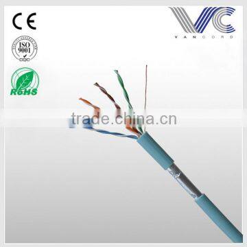 Frankever hot selling FTP CAT5E lan cable with ground wire