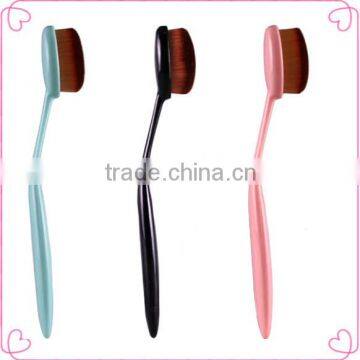Professional Nylon Hair High Quality Oval Toothbrush Makeup Brush Quality Choice Most Popular photo-2