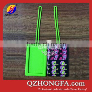 Manufacture Waterproof Silicone Luggage Tags