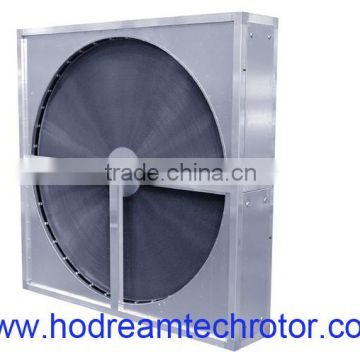 Total heat & sensible heat self-clean heat recovery wheel