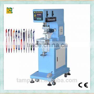 Pen branding sealed ink cup 1 color tampo printing machine /pad printing machine for pens LC-PM1-200T