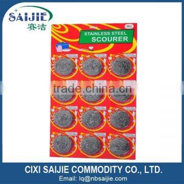 blister card packing steel scourer