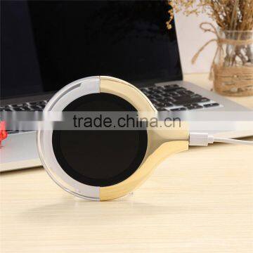 Newly Wireless Crystal Qi Charger Pad photo-2