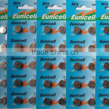 AG13 battery G13 LR44 A76 V13GA PX76A 357 1.5v Alkaline Button Batteries [Watch]