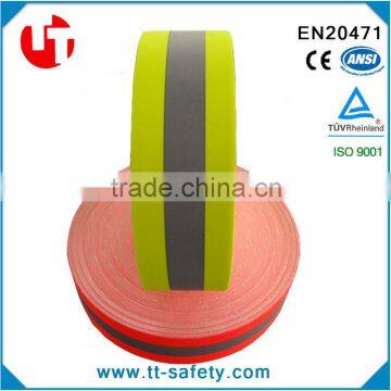 high visibility fire retardant reflective tape for flame retardant clothing