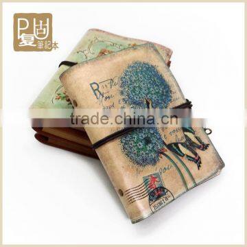 Cover Notebook Stationeri Offic H-001 PU DIY All Kinds of Notebook (large) / 4 Design Mixed Assembly Stationery Travel Notebook photo-2