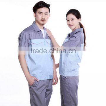 Custom made working clothes unisex industrial wearing st workwear with OEM log for wholesale top quality