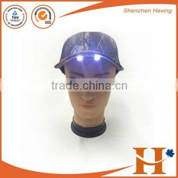 2016 high quality custom LED caps baseball cap with bulid-in led light for men