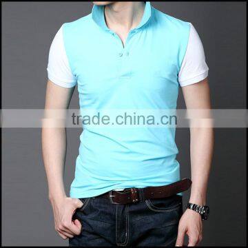 100%cotton classic polo t-shirt blank design accept OEM service