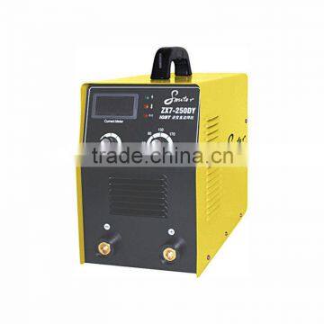 MMA250 IGBT 380V Three pahse IGBT DC Inverter arc welder/ High duty cycle igbt dc inverter welder