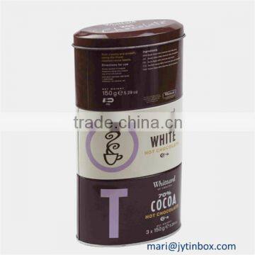 China supplier oval wholesale coffee container