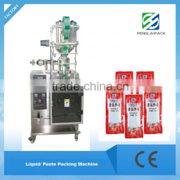 High Performace automatic tomato paste ketchup sachet packing machine