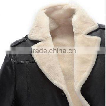 2015 Mens Winter Leather Jacket photo-4