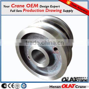 3D Design Drawing Customizable Hottest Sell Casting Crane wheel Block For Crane Wheels