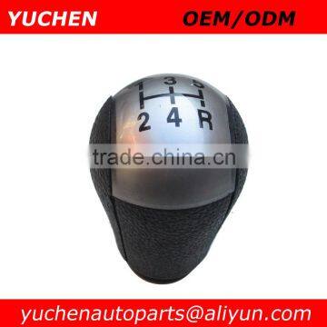 YUCHEN Car Gear Shift Knobs Black/Silver For Ford Focus Old MK2 MK2 FL (04-12) OEM 4M51-AO45B79