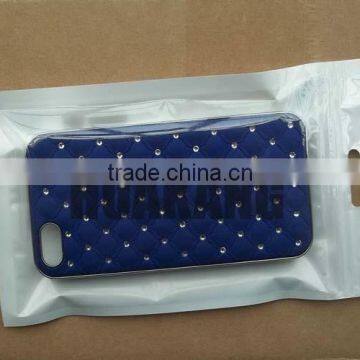 Front clear mobile phone packaging sachet with eurohole