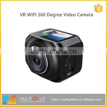 Hot selling VR panorama wifi 360 degree video sport camera