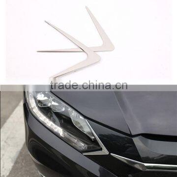 2Pcs/Lot Car Headlight Triangle Cover Accessories ABS Trim Decorative Accessories For Honda HRV HR-V Vezel 2014 2015                        
                                                Quality Choice