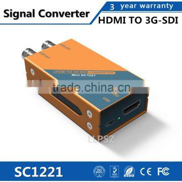 Micro Converters HDMI to 3G-SDI Mini sc1221 Pocket Size Broadcast Converter