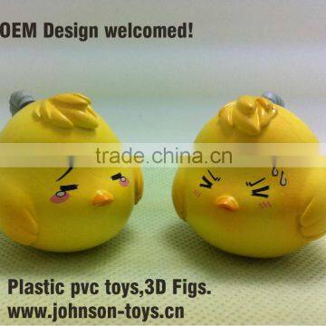 OEM small plastic cartoon toy figures for promotional gift