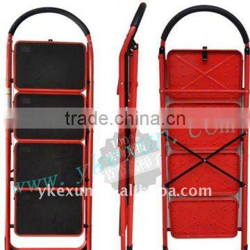 2 to 5 steps folding household steel ladder