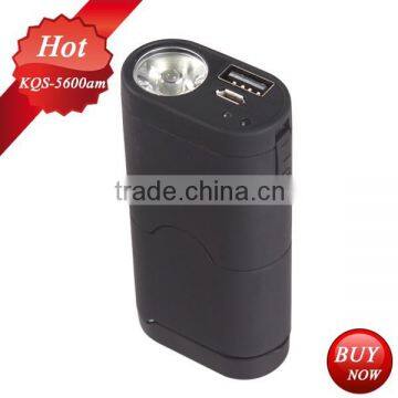 with lighter&Money Scan Free function portable power bank 5600mAh