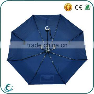 2016 Hot Sell Manual Style Fiberglass Frame Foldable Rain Umbrellas photo-5